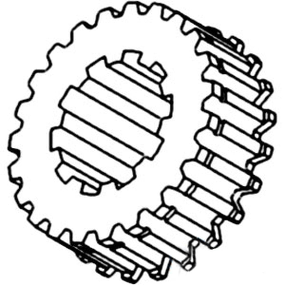 1872271M1 Ground Speed PTO Gear Hub – Fits Massey Ferguson