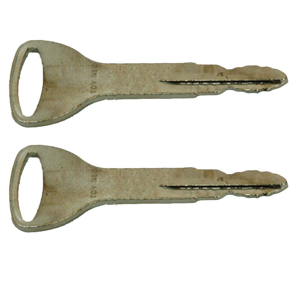 57591-23330-71 Qty 2: Key – Fits Toyota