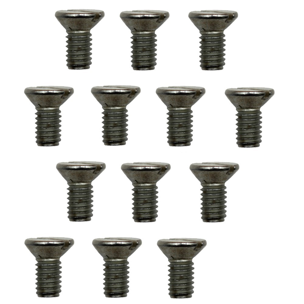 21M7194 (13) Pack of Bed Knife M6-1.0 Flat Head Screws