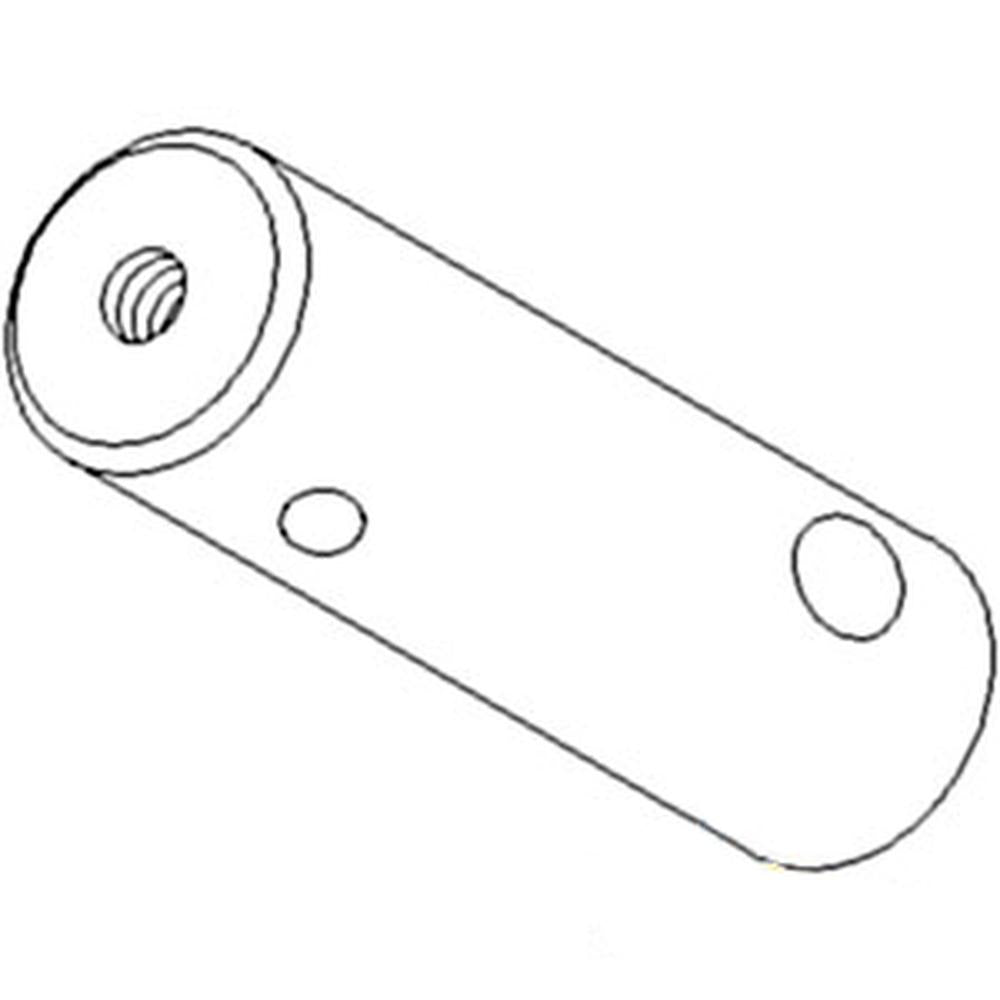 1259512C2 Square Rear Axle Pivot Pin – additional image 2