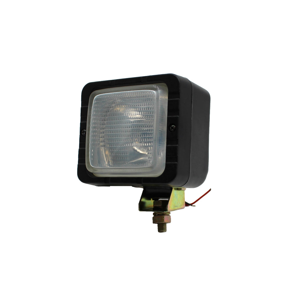 28A750 Volt Halogen Flood Lamp for Backhoe Loader 4" x 4.5" Replaceable Bulb 55 Watt