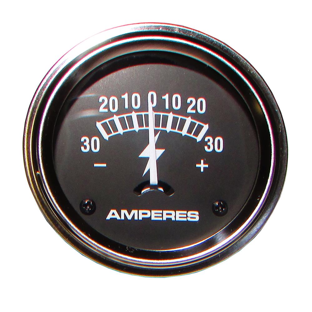 515521M91-GAUGE Chrome Amp Meter (30-0-30) – Fits Massey Ferguson – additional image 3