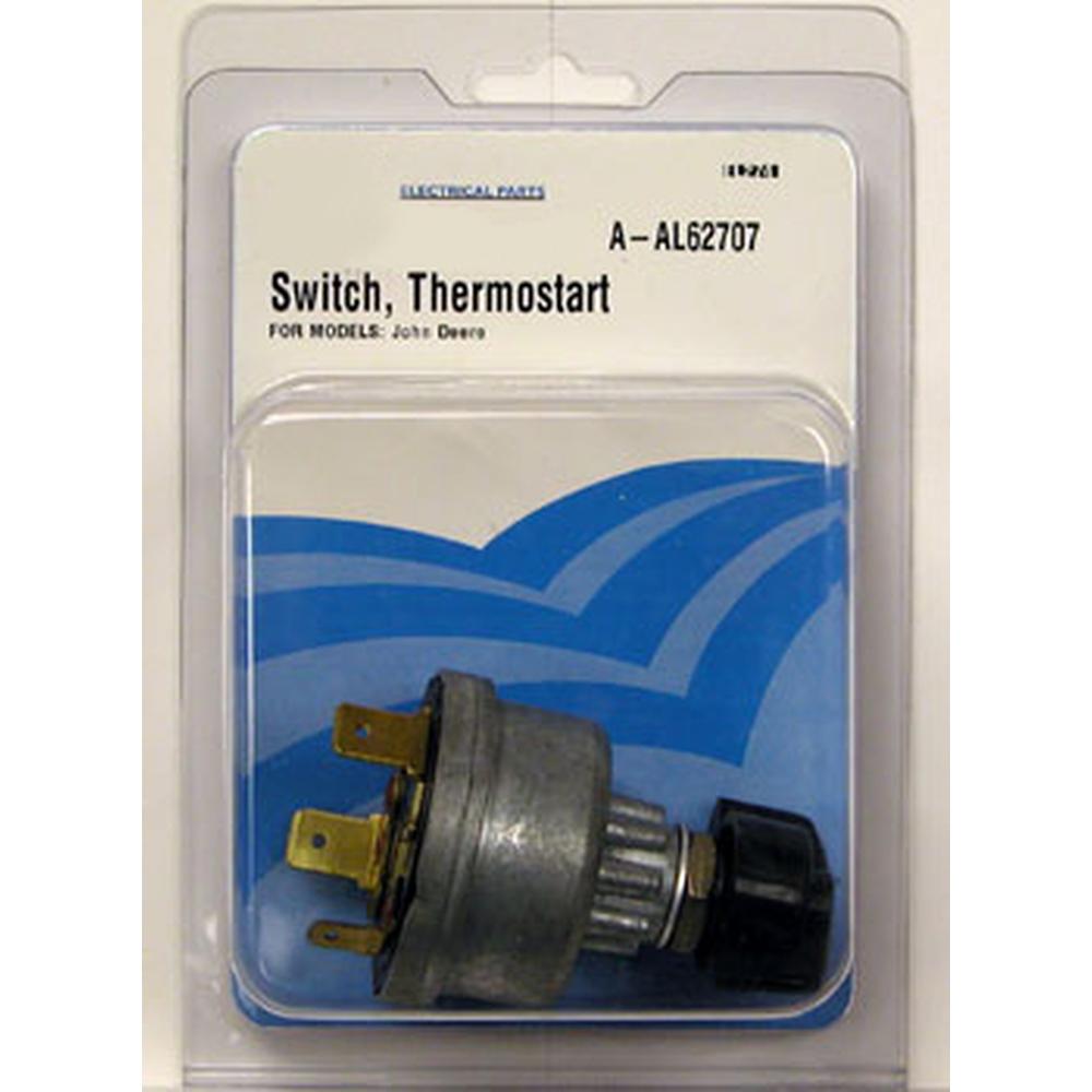 AL62707 Switch Thermostart – Fits John Deere